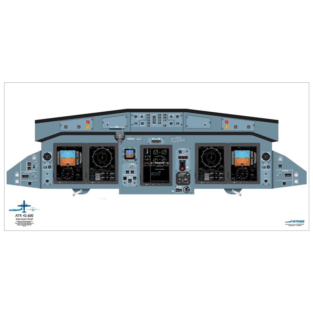 ATR 18" x 36" Cockpit Posters - PilotMall.com