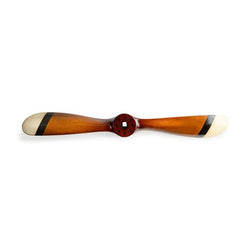 Authentic Models Small Propeller, Black/Ivory AP144, 28 Inch
