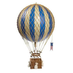 Authentic Models Travels Light, Blue Hot Air Balloon