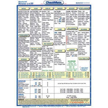 Checkmate Aviation Aviation Checklists Beech Bonanza C/D35 Standard Size CheckMate