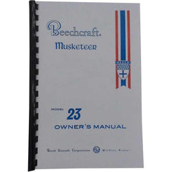 Beech 23 Musketeer Owner's Manual (part# 169-590000-1) - PilotMall.com