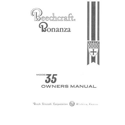 Beech 35 Bonanza Owner's Manual - PilotMall.com