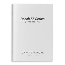 Beech 55 Series Owner's Manual (part# 96-590011-9A1) - PilotMall.com