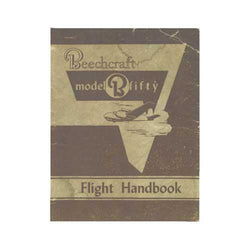 Beech B-50 Flight Handbook (part# 50-590039-1) - PilotMall.com