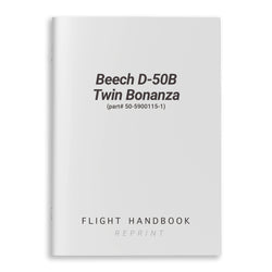 Beech D-50B Twin Bonanza Flight Handbook (part# 50-5900115-1) - PilotMall.com