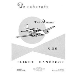 Beech D-50E Flight Handbook (part# 50-590129-1) - PilotMall.com
