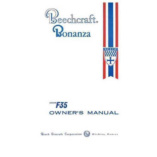 Beech F35 Bonanza Owner's Manual (part# 35-590071-3) - PilotMall.com