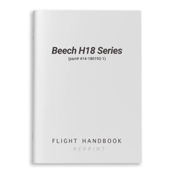 Beech H18 Series Flight Handbook (part# 414-180192-1)