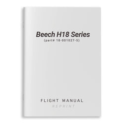 Beech H18 Series Flight Manual (part# 18-001027-5) - PilotMall.com