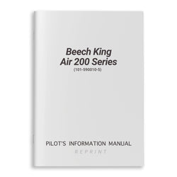 Beech King Air 200 Series Pilot's Operating Manual (101-590010-5)