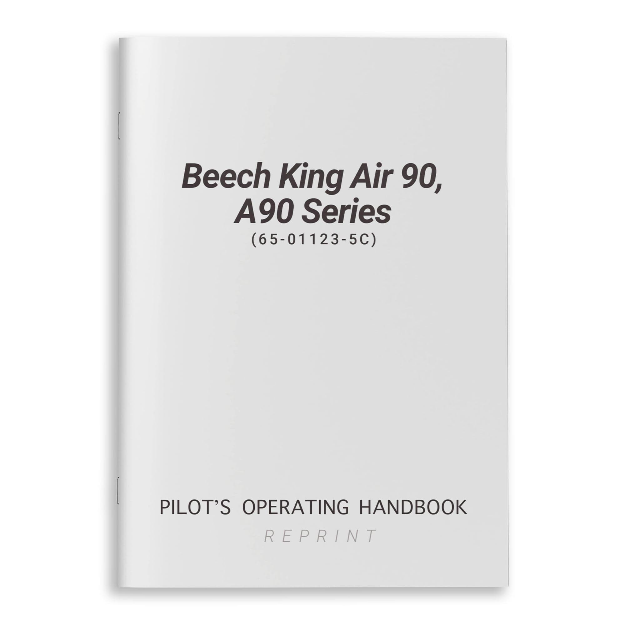 Beech King Air 90, A90 Series POH (65-01123-5C)