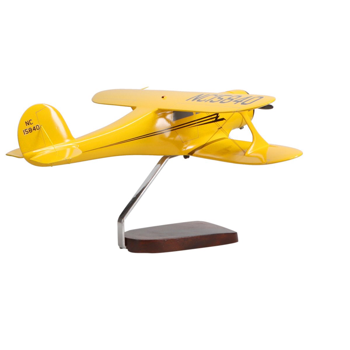 Beechcraft® C17L Staggerwing Limited Edition Large Mahogany Model - PilotMall.com