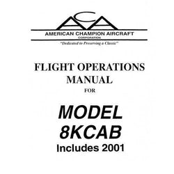 Bellanca 8KCAB Decathlon 1971 Flight Manual (part# BE8KCB71-F) - PilotMall.com