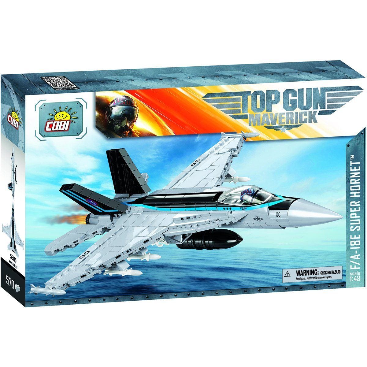 Cobi Blocks Top Gun Maverick F/A-18E Super Hornet 570pc Creative Building Block Set