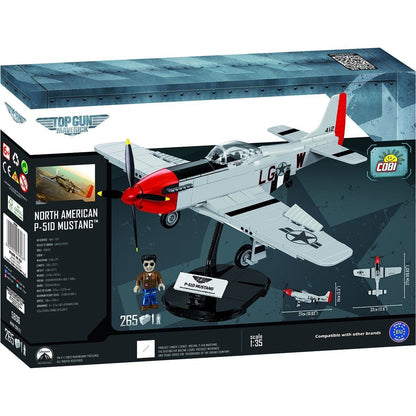 Cobi Blocks Blocks Top Gun Mustang P-51D 265pc Set Cobi Blocks