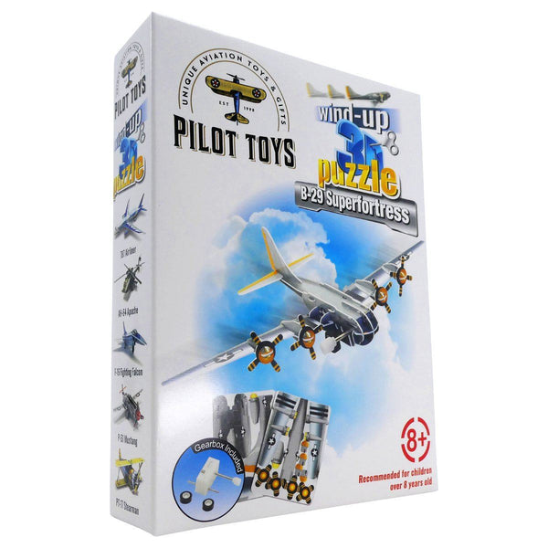 B-29 Superfortress Puzzle - Wind-Up 3D Kit | Pilot Toys