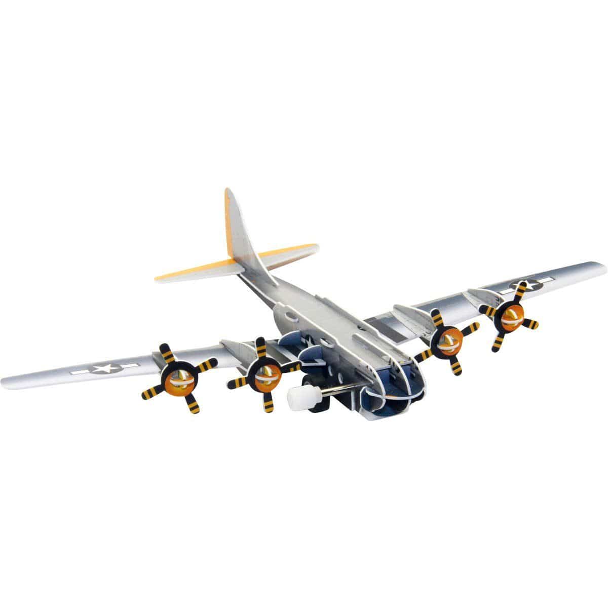 Pilot Toys Board Games & Puzzles Pilot Toys B-29 Superfortress Wind-Up 3D Puzzle