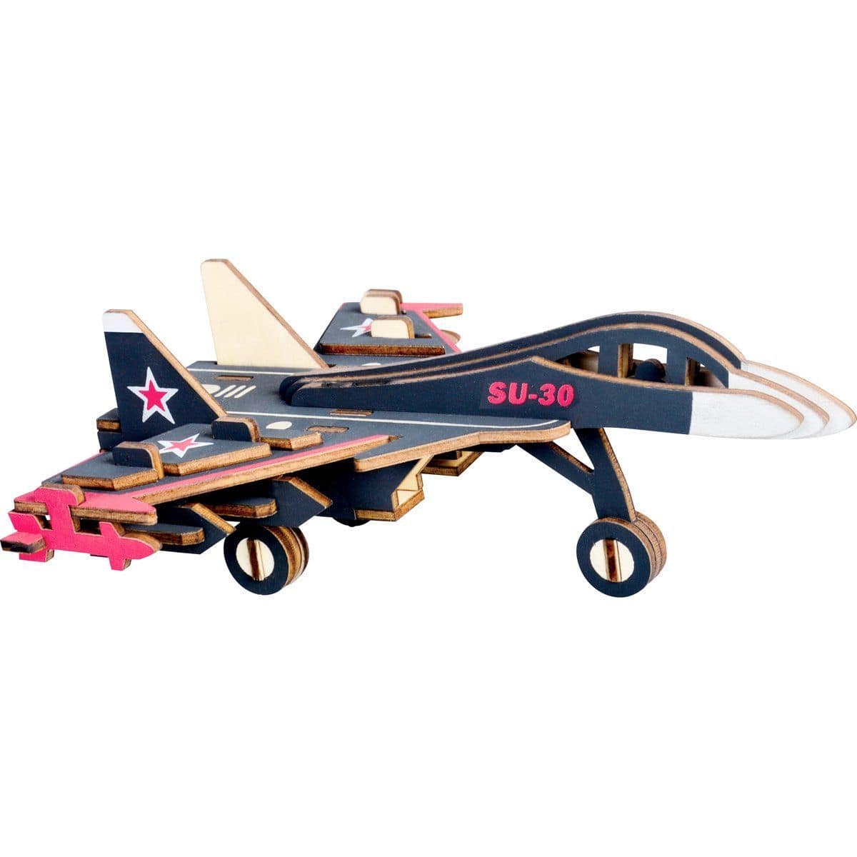 Pilot Toys Board Games & Puzzles Pilot Toys Sukhoi Su-30 3D Puzzle