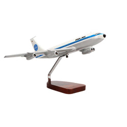 Boeing™ 707-320 Pan American Large Mahogany Model