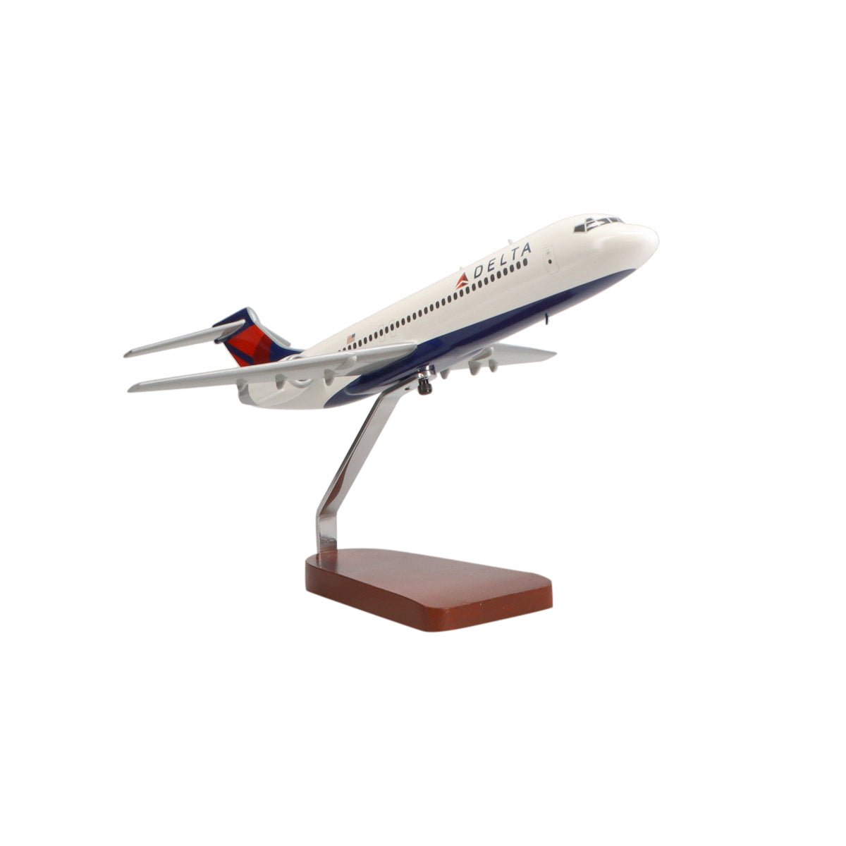 Boeing™ 717 Delta Air Lines Limited Edition Large Mahogany Model - PilotMall.com