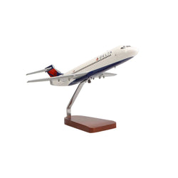 Boeing™ 717 Delta Air Lines Large Mahogany Model