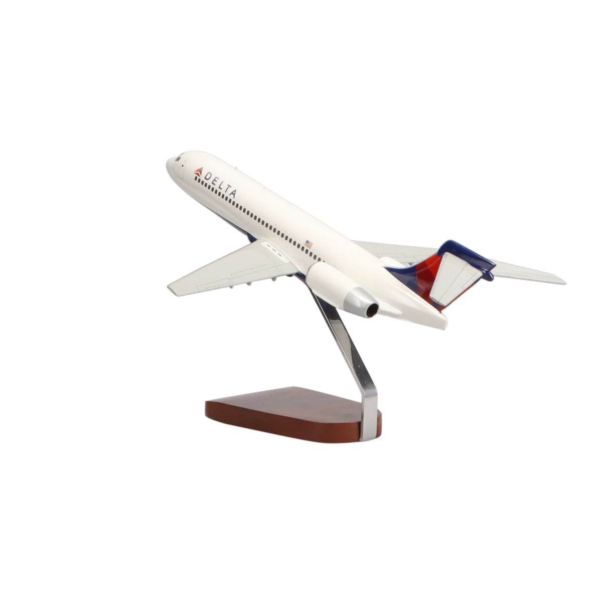 Boeing™ 717 Delta Air Lines Limited Edition Large Mahogany Model - PilotMall.com