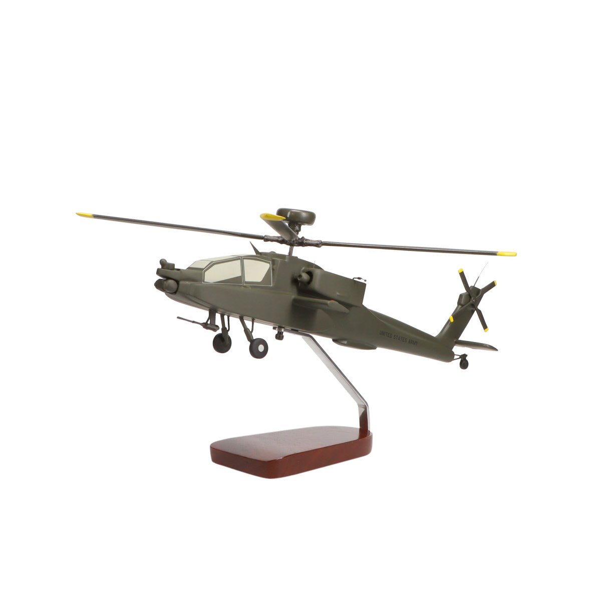 Boeing™ AH-64D Apache Longbow (Full Armament) Limited Edition Large Mahogany Model - PilotMall.com
