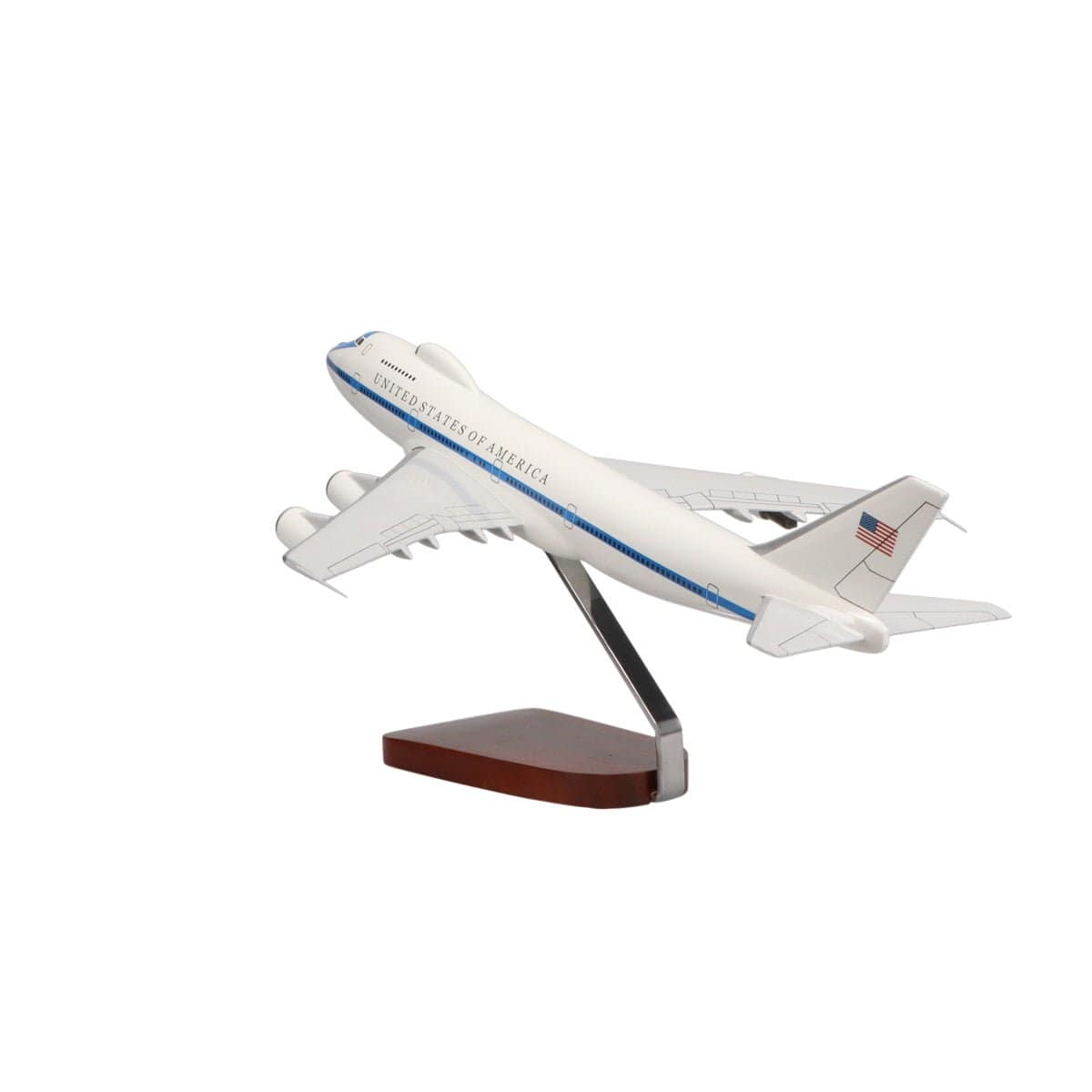 Boeing™ E-4 Advanced Airborne Command Post Limited Edition Large Mahog