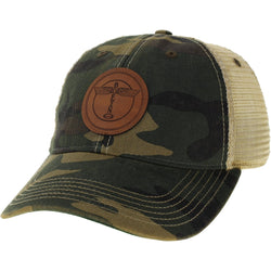 Boeing Engraved Applique (Army Camo) Officially Licensed Trucker Cap
