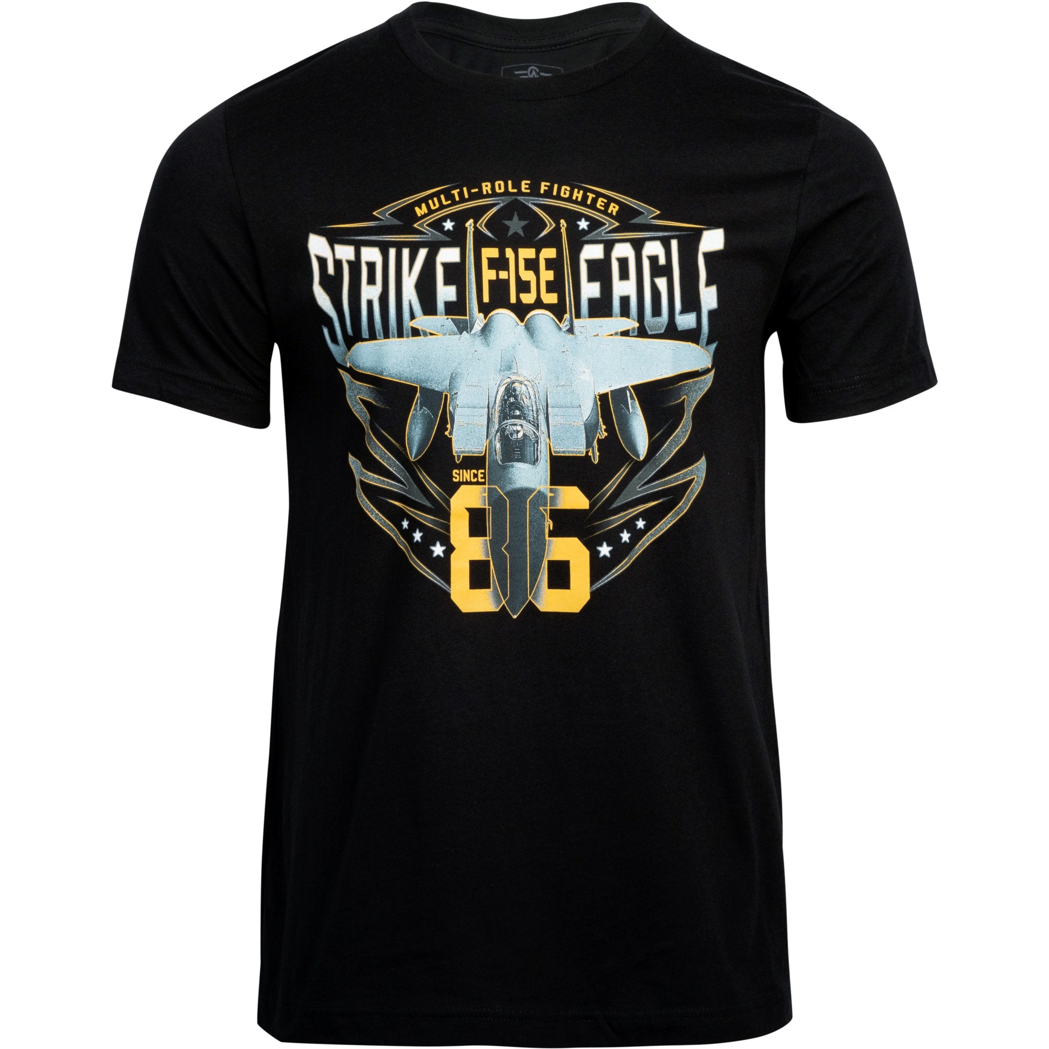 Boeing F-15E Strike Eagle Officially Licensed Aeroplane Apparel Co. Men's T-Shirt - PilotMall.com