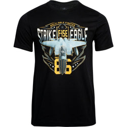 Boeing F-15E Strike Eagle Officially Licensed Aeroplane Apparel Co. Men's T-Shirt - PilotMall.com
