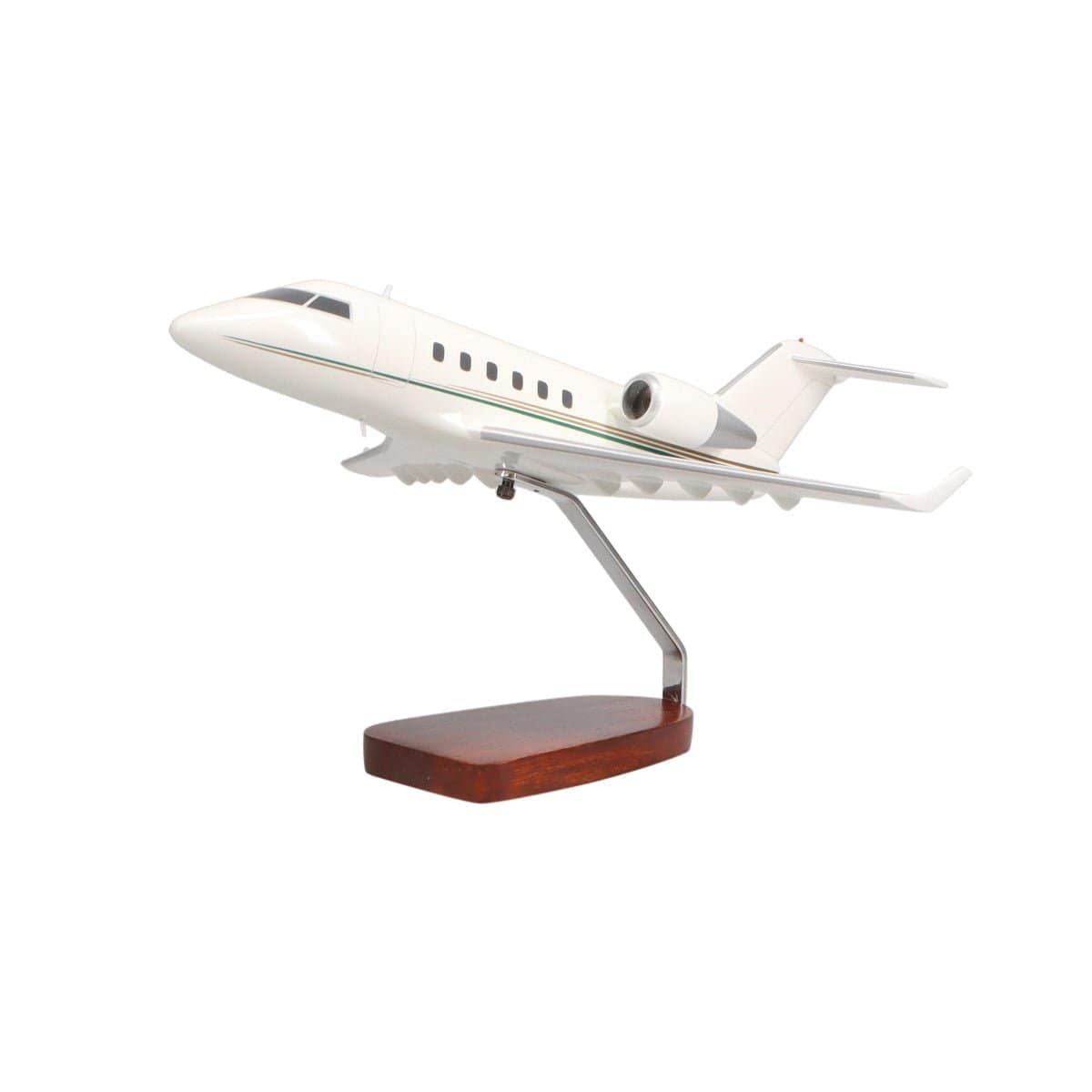 Bombardier Challenger 601 Limited Edition Large Mahogany Model - PilotMall.com