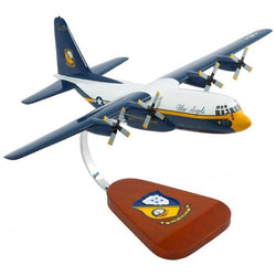 C-130 "Fat Albert" Blue Angels Mahogany Model