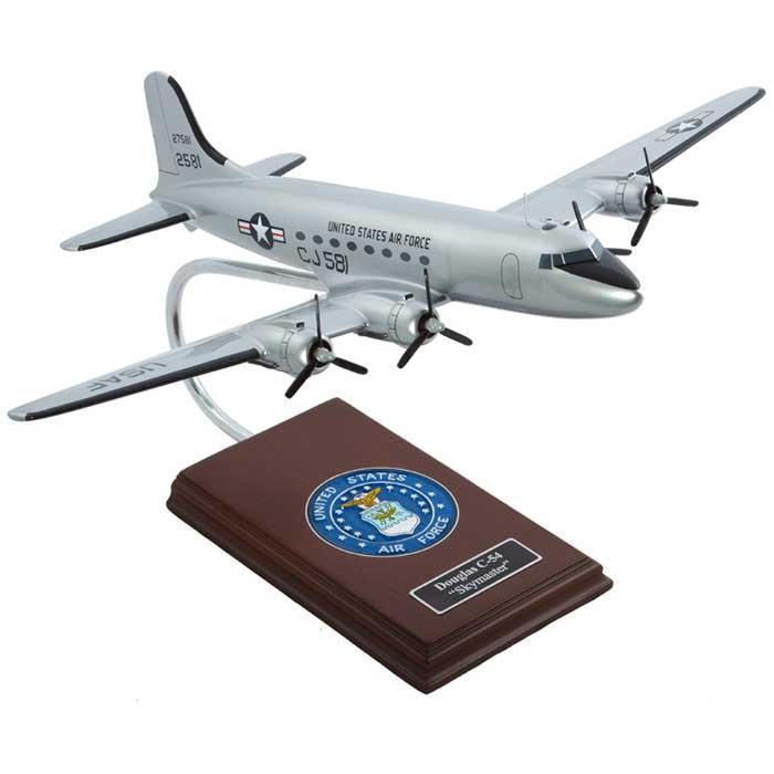 C-54 Skymaster Mahogany Model - PilotMall.com