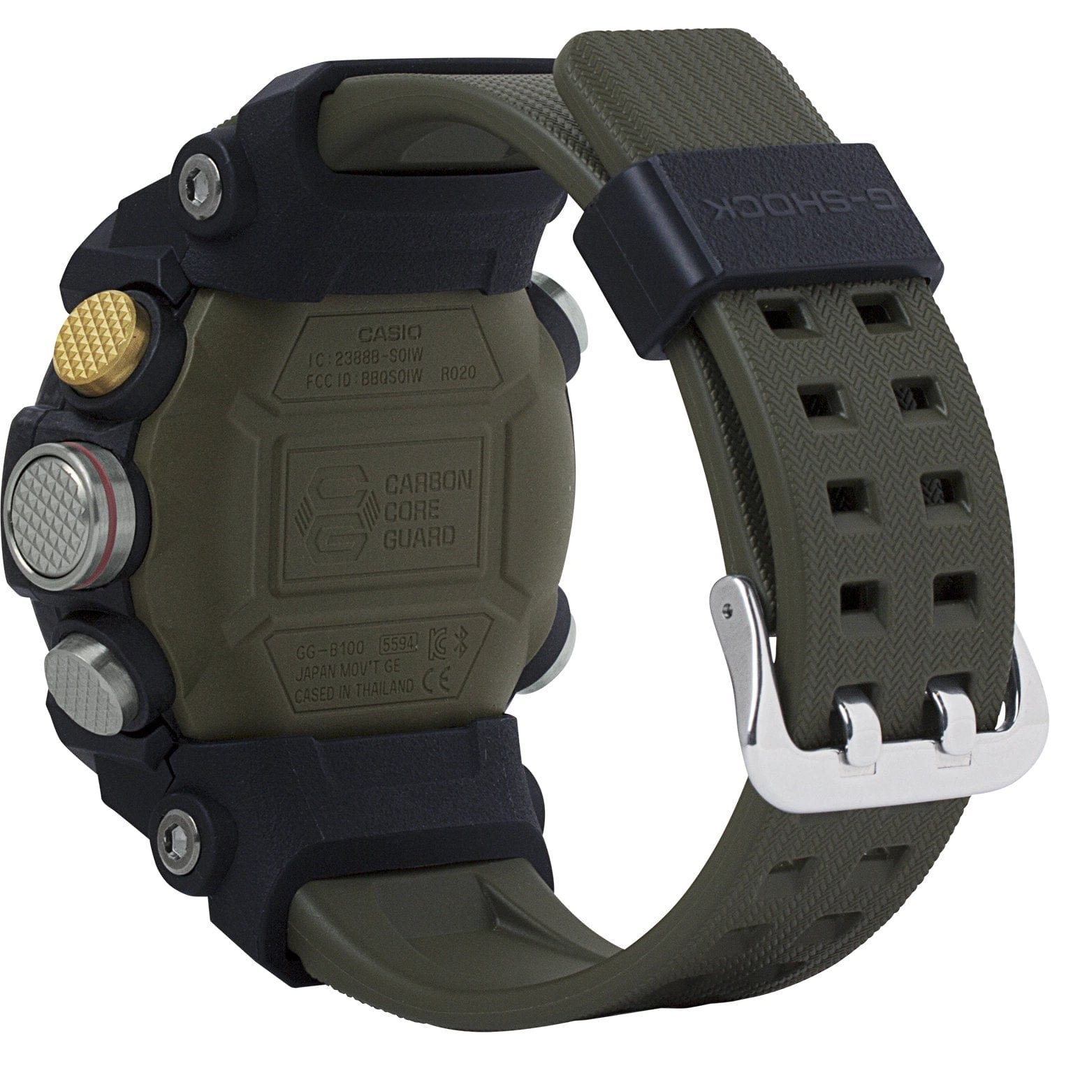 Casio Mudmaster G-Shock with Quad Sensor Green Resin Watch GGB100-1A3