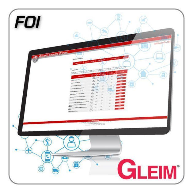 Gleim FOI Test Prep Online | Ground School + Unlimited Tests