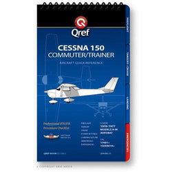 Cessna 150 (1959-77) Qref Book Aircraft Procedure Checklist - PilotMall.com