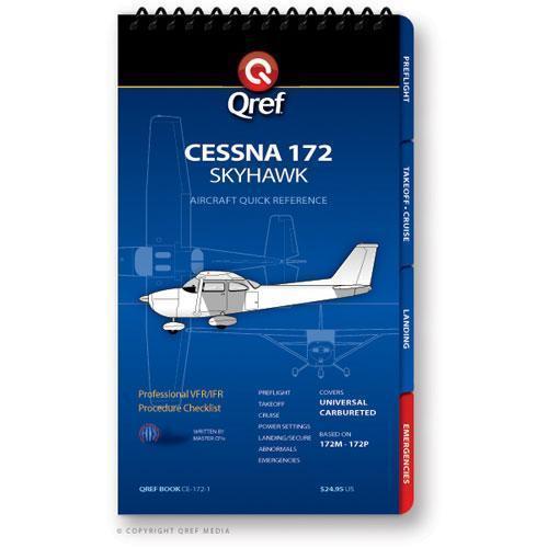 Cessna 172 Basic Skyhawk (All Years) Qref Book Checklist - PilotMall.com