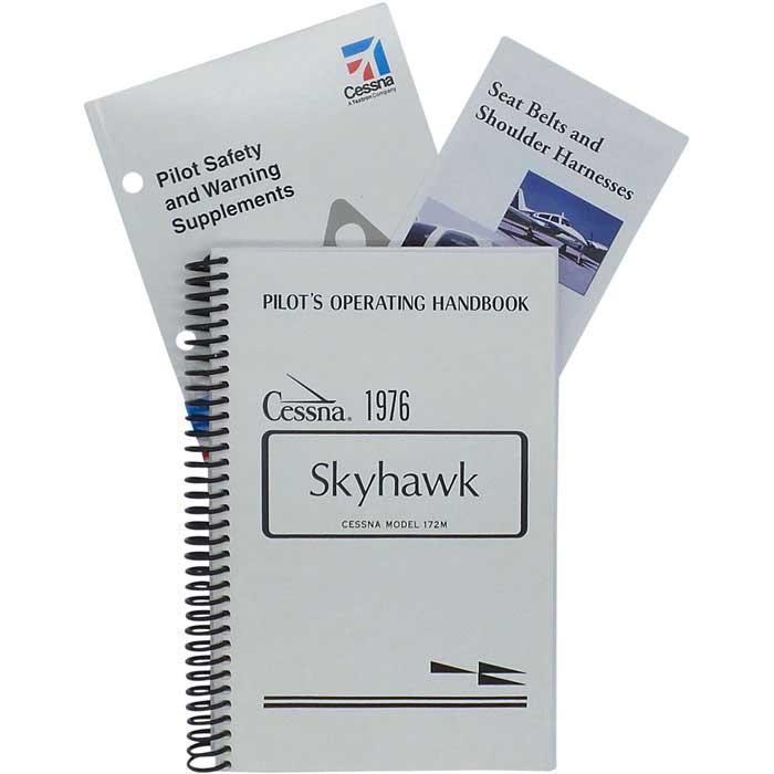 Cessna 172M Skyhawk 1976 Pilot's Operating Handbook (D1057-13) - PilotMall.com