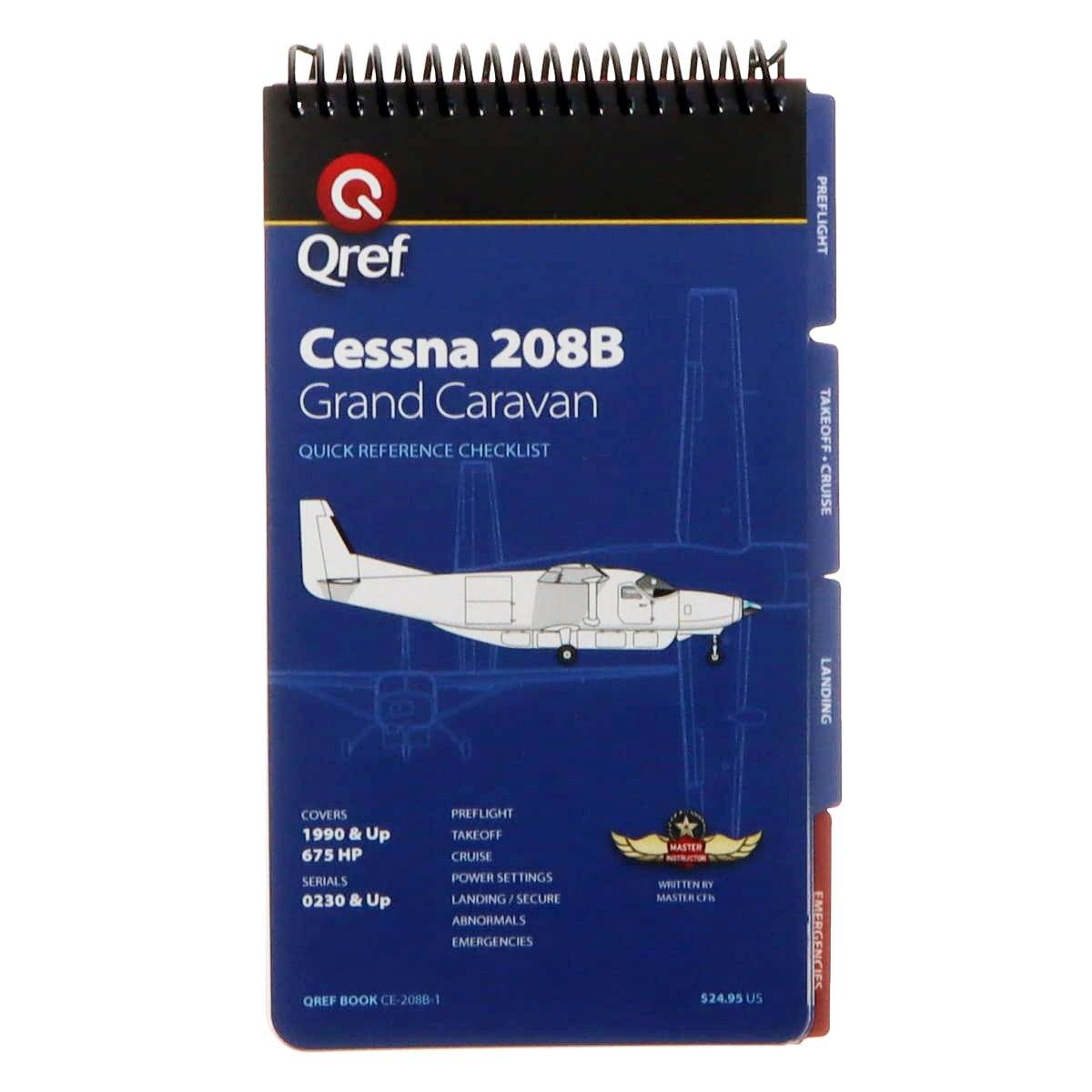 Cessna 208B Grand Caravan (1990+) Qref Book Checklist - PilotMall.com