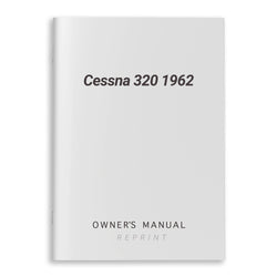 Cessna 320 1962 Owner's Manual