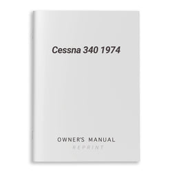 Cessna 340 1974 Owner's Manual