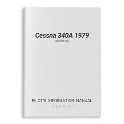 Cessna 340A 1979 Pilot's Information Manual (D1570-13) - PilotMall.com