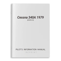 Cessna 340A 1979 Pilot's Information Manual (D1570-13)
