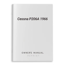 Cessna P206A 1966 Owner's Manual