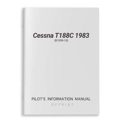 Cessna T188C 1983 Pilot's Information Manual (D1239-13)