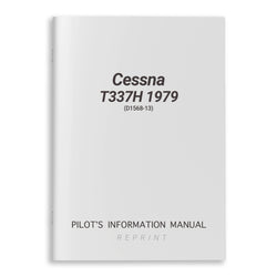 Cessna T337H 1979 Pilot's Information Manual (D1568-13) - PilotMall.com