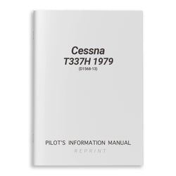 Cessna T337H 1979 Pilot's Information Manual (D1568-13)