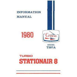 Cessna Turbo 207A Skywagon 1980 Pilot's Information Manual (D1185-13)