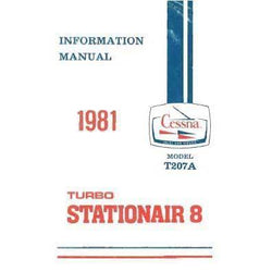 Cessna Turbo 207A Skywagon 1981 Pilot's Information Manual (D1206-13)